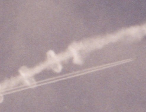 Sprayings over Bossier, LA on 03-10-2001, detail of the image 031012