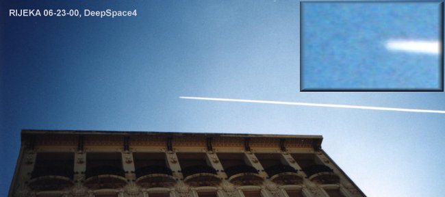 Chemtrails over Rijeka Croatia on 06-23-00