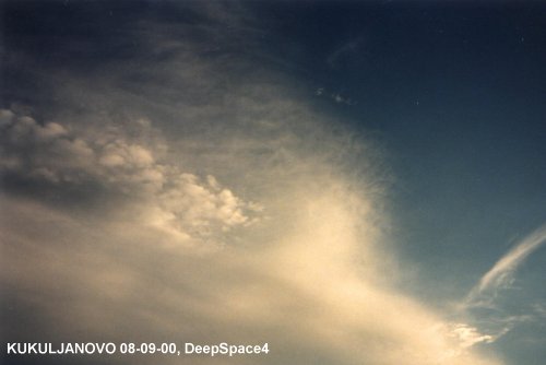 Chemtrails over Kukuljanovo, Rijeka, Croatia on 08-09-00