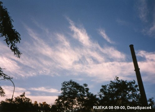 Chemtrails over Rijeka on 08-09-00