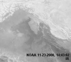 Chemtrail sprayings over Italy, Austria, Bosnia and Herzegovina, Croatia and Adriatic Sea, on 11-23-2000