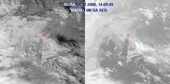Chemtrail sprayings over Italy, Austria, Bosnia and Herzegovina, Croatia and Adriatic Sea, on 11-12-2000